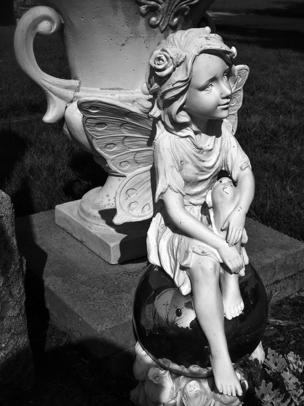 Fairy Resting on Sphere North Cemetery 4E